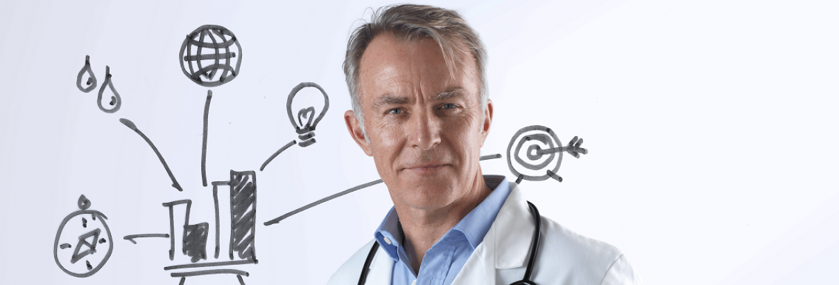 Doctor detecting ckd